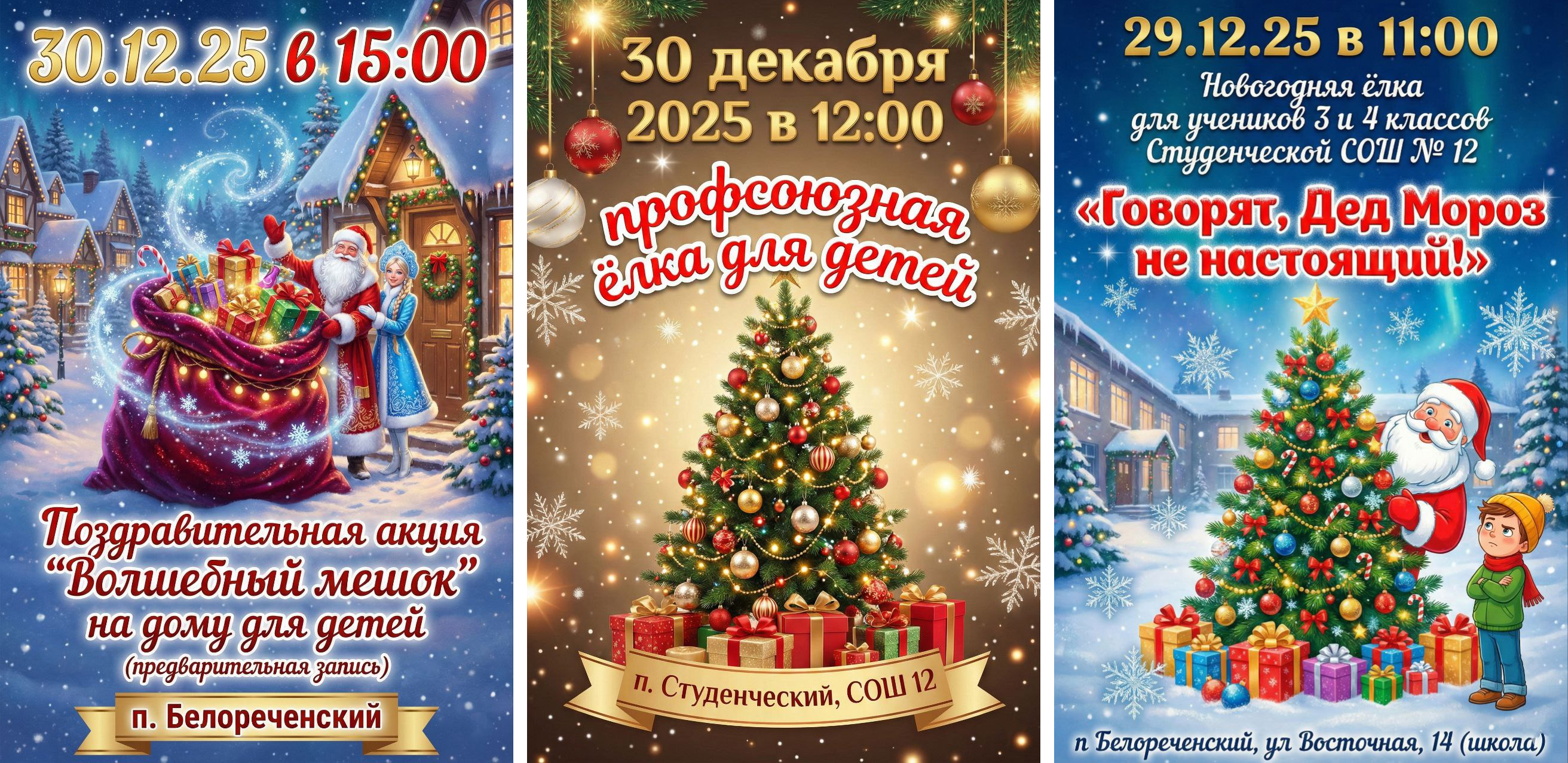 Афиши мероприятий